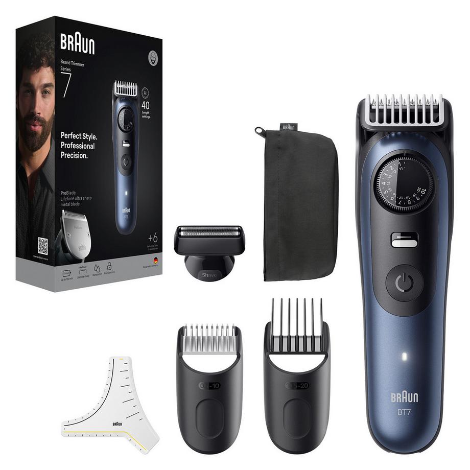 BRAUN Bartschneider Series 7 Beard Trimmer BT7520 