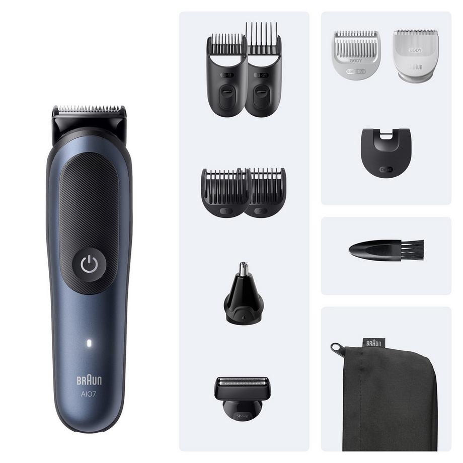 BRAUN Haar, Bart-& Body Trimmer Series 7 All-In-One Style Kit AIO7540 