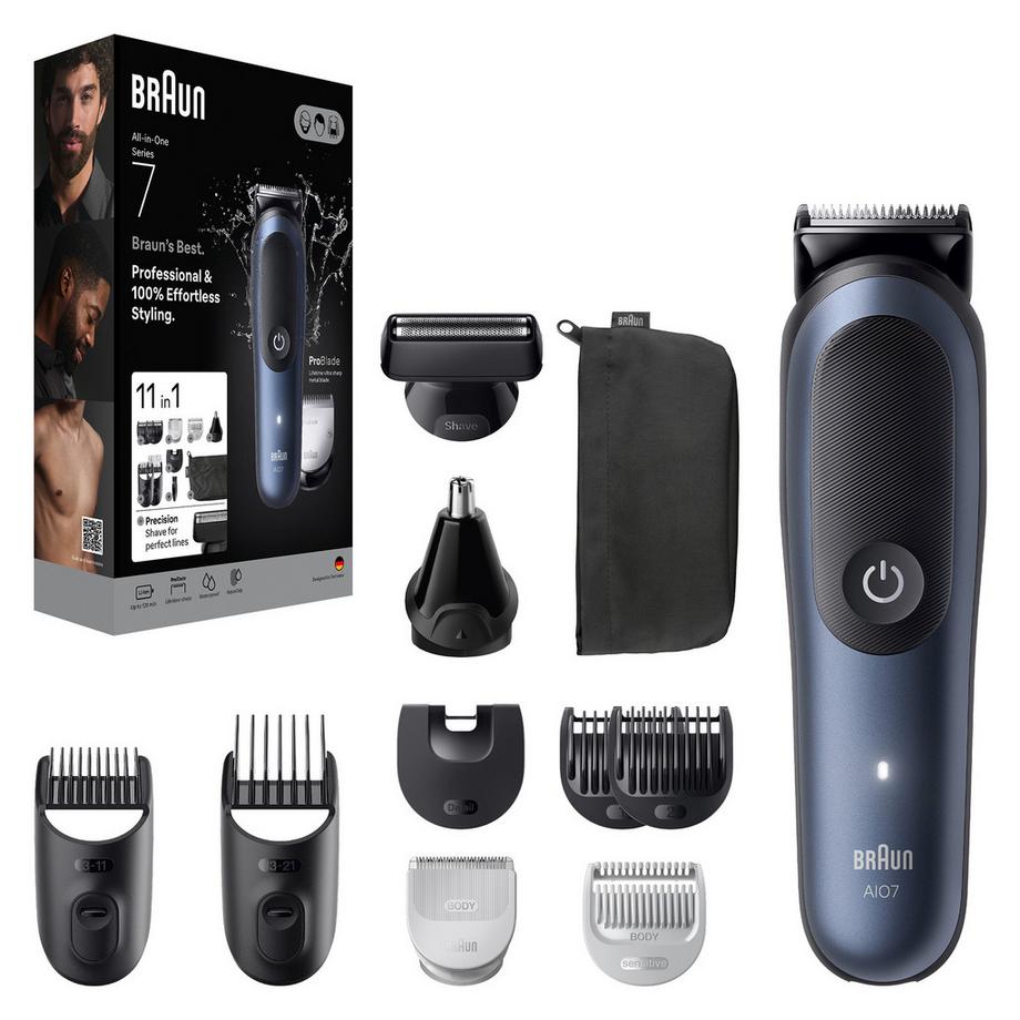 BRAUN Haar, Bart-& Body Trimmer Series 7 All-In-One Style Kit AIO7540 