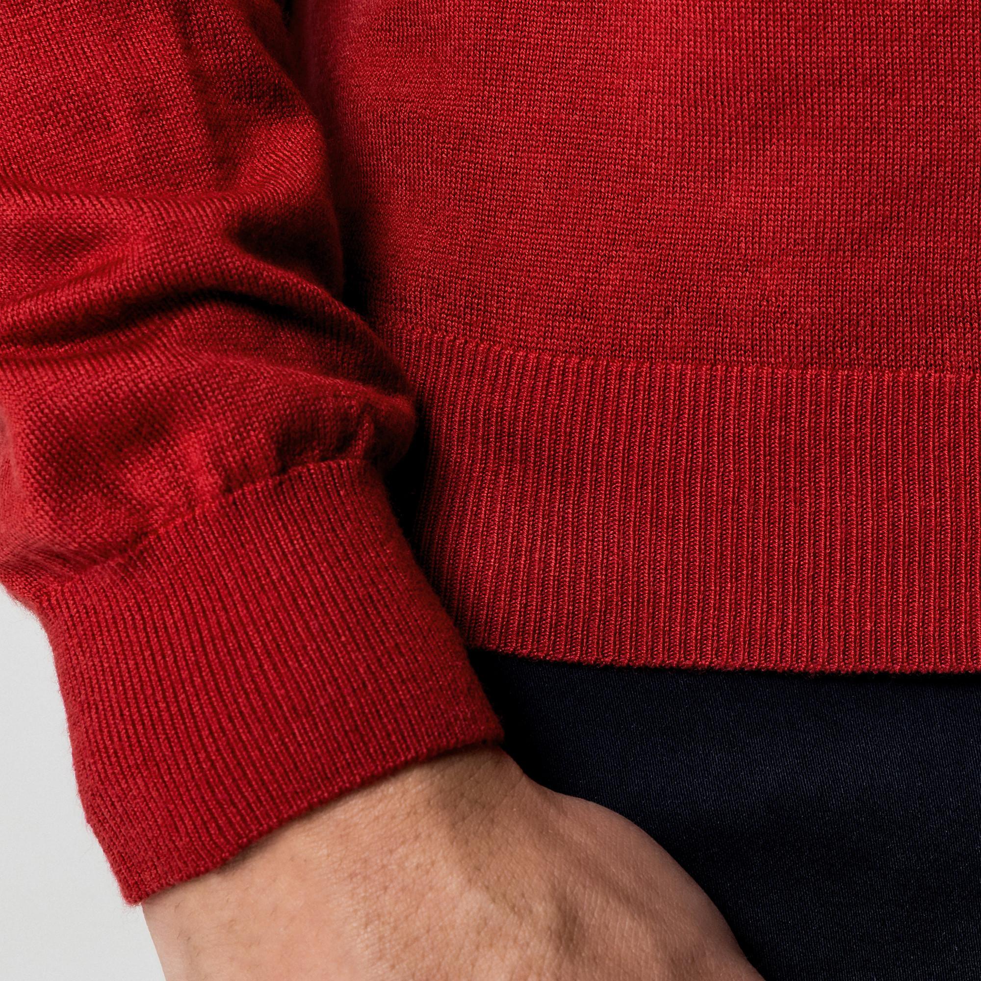 Manor Man Pull Mérinos Maille Fine  