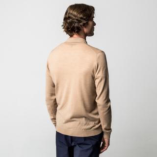 Manor Man Cardigan Regular Fit en Laine Mérinos  