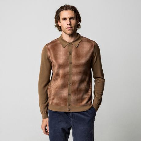 Manor Man Cardigan Fantasia Maniche Lunghe  