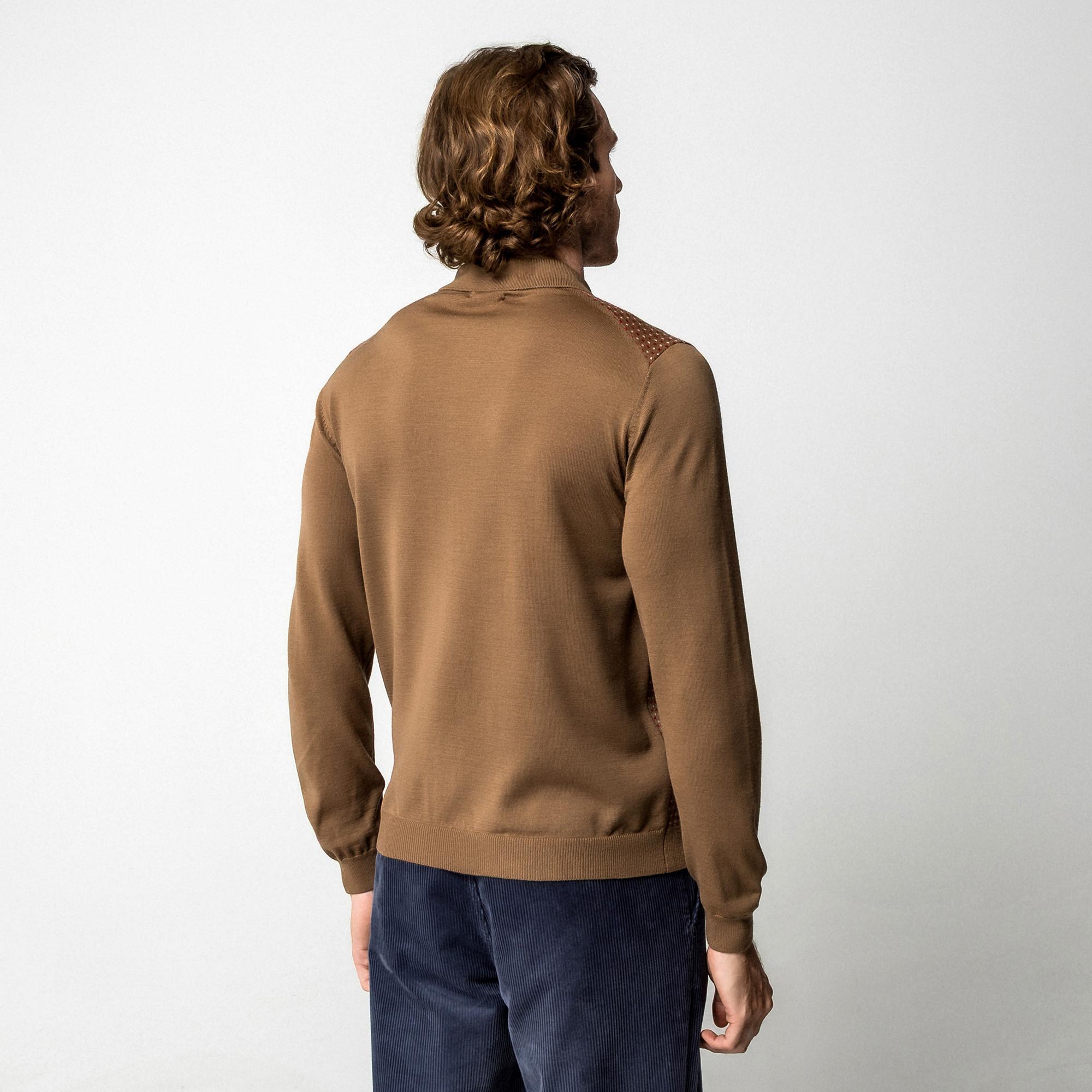 Manor Man Cardigan Fantasia Maniche Lunghe  