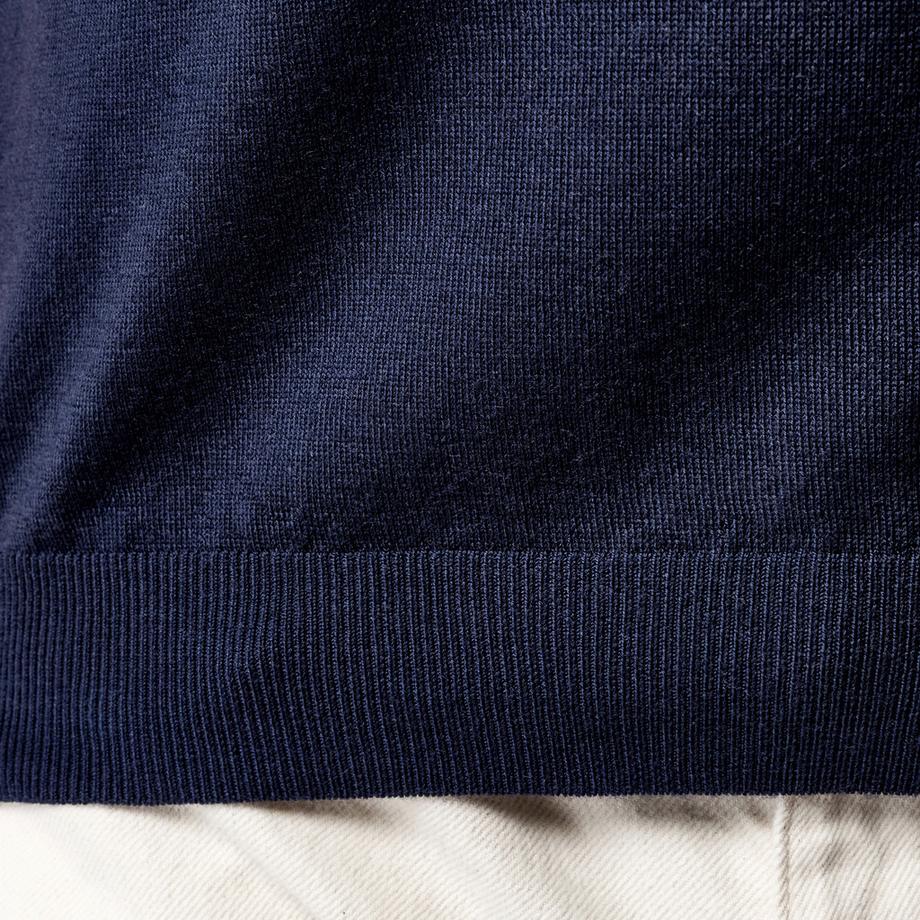 Manor Man Maglione Polo Rigato Maniche Corte  