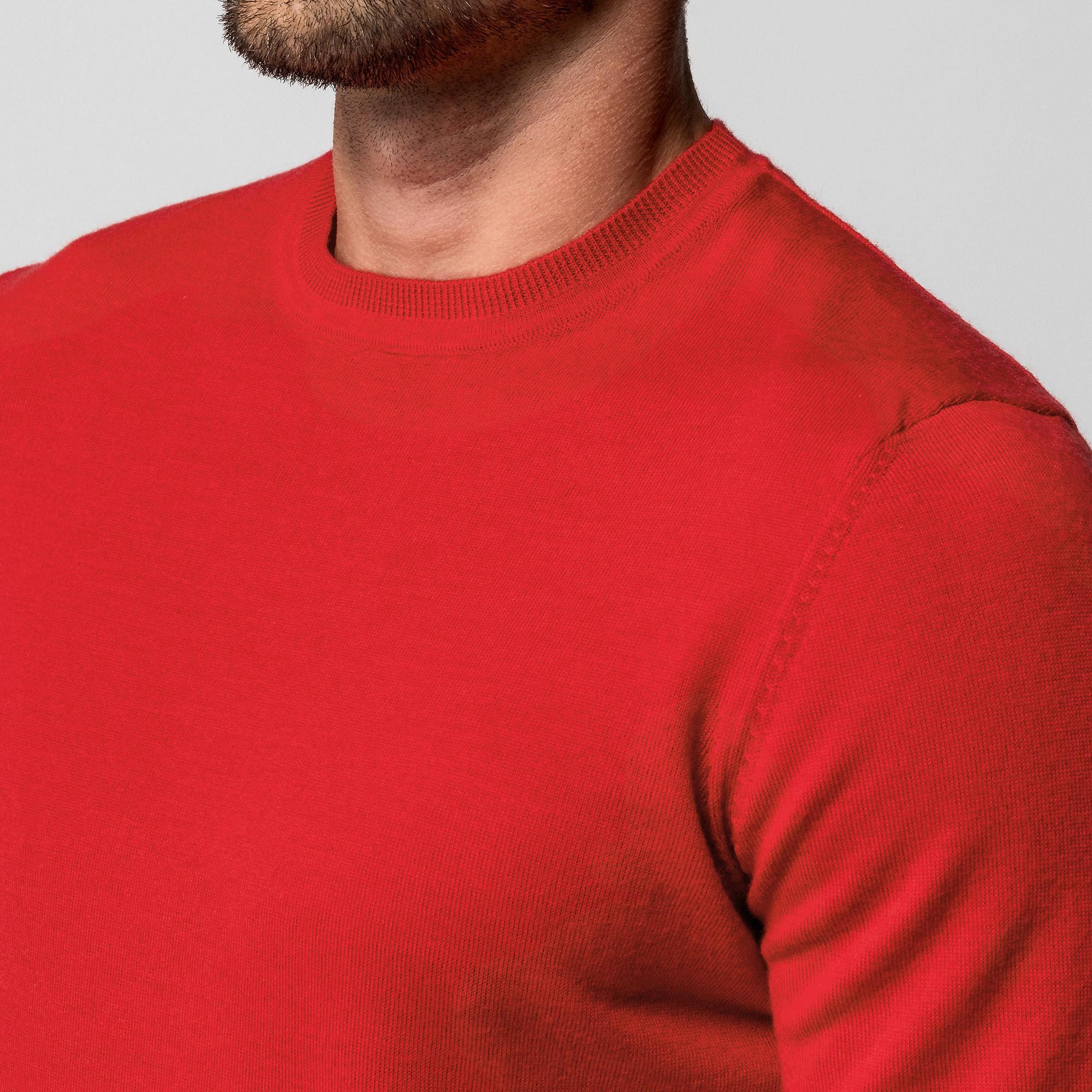 Manor Man Rundhals Pullover  