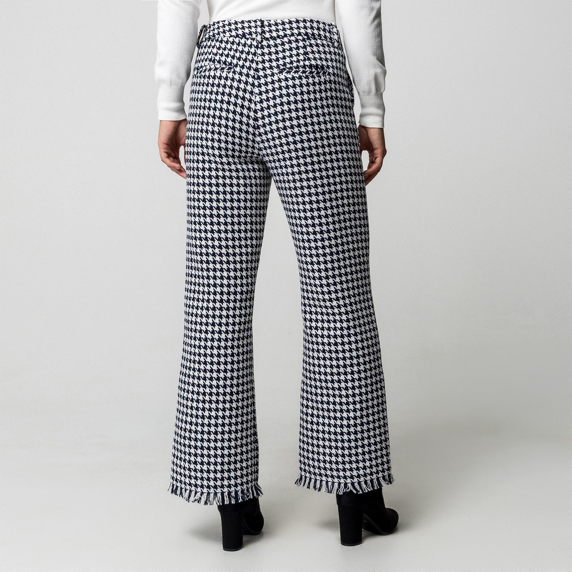 Manor Woman Pepita Hose weites Bein  