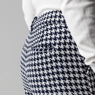 Manor Woman Pepita Hose weites Bein  