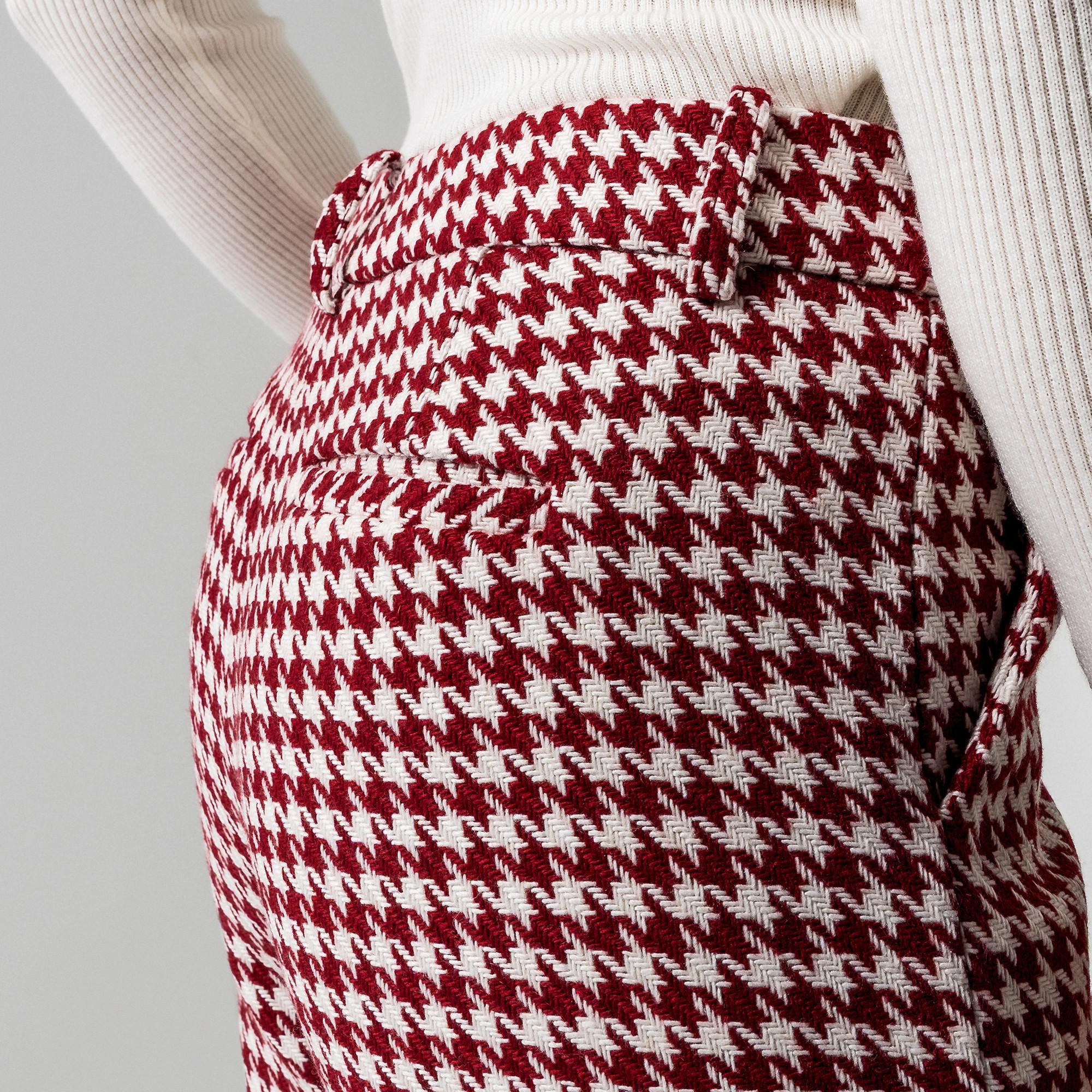 Manor Woman Pepita Hose weites Bein  