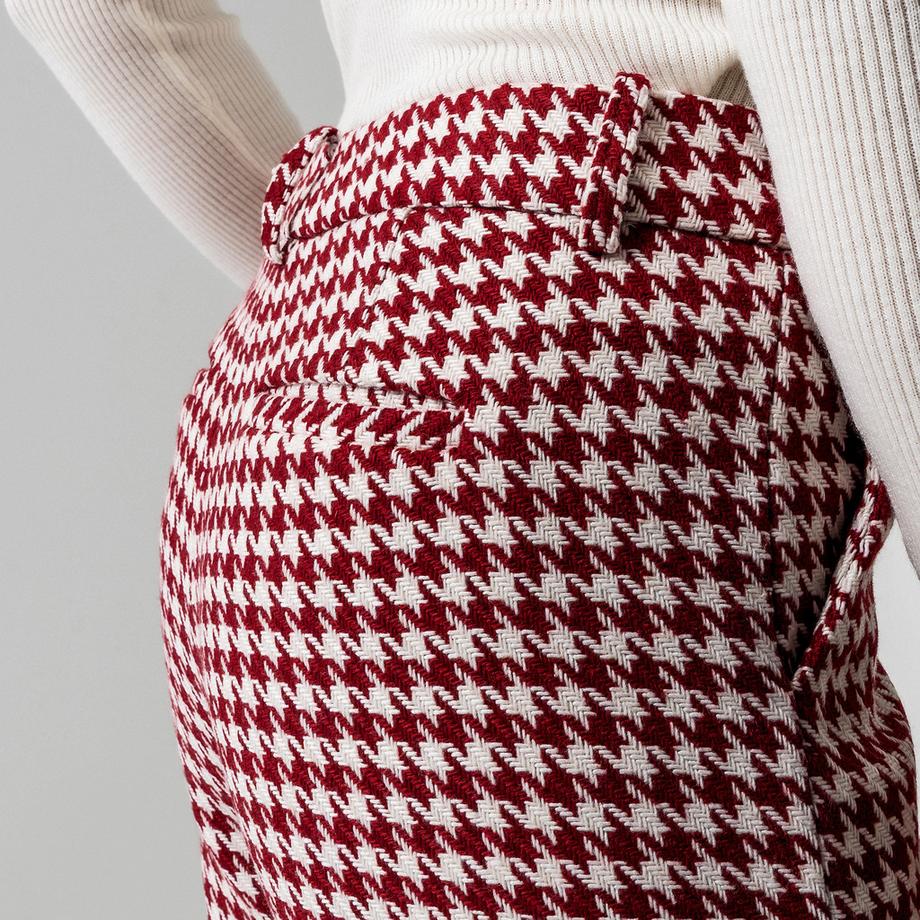 Manor Woman Pepita Hose weites Bein  