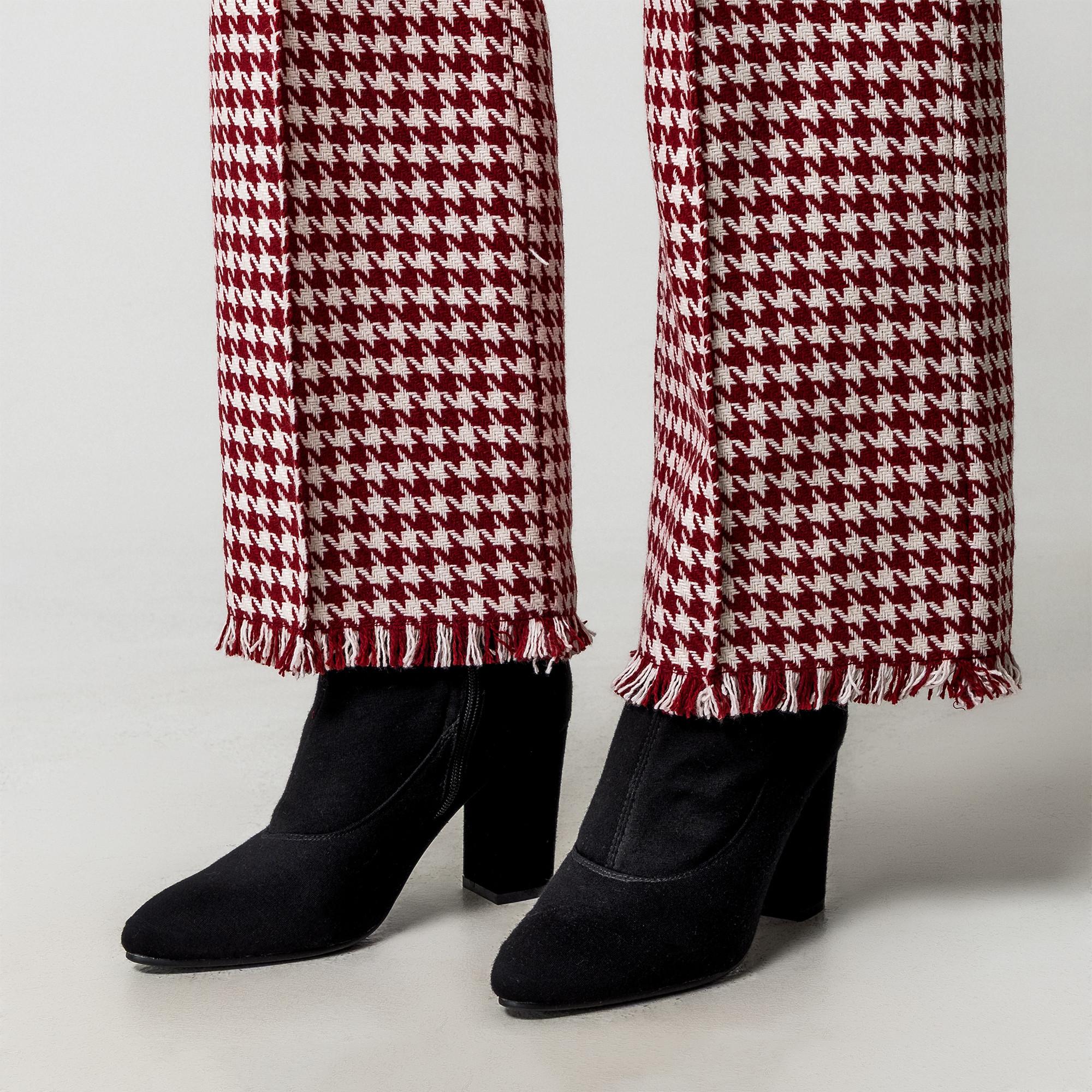 Manor Woman Pepita Hose weites Bein  