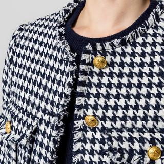 Manor Woman Veste Courte Pied-de-poule  