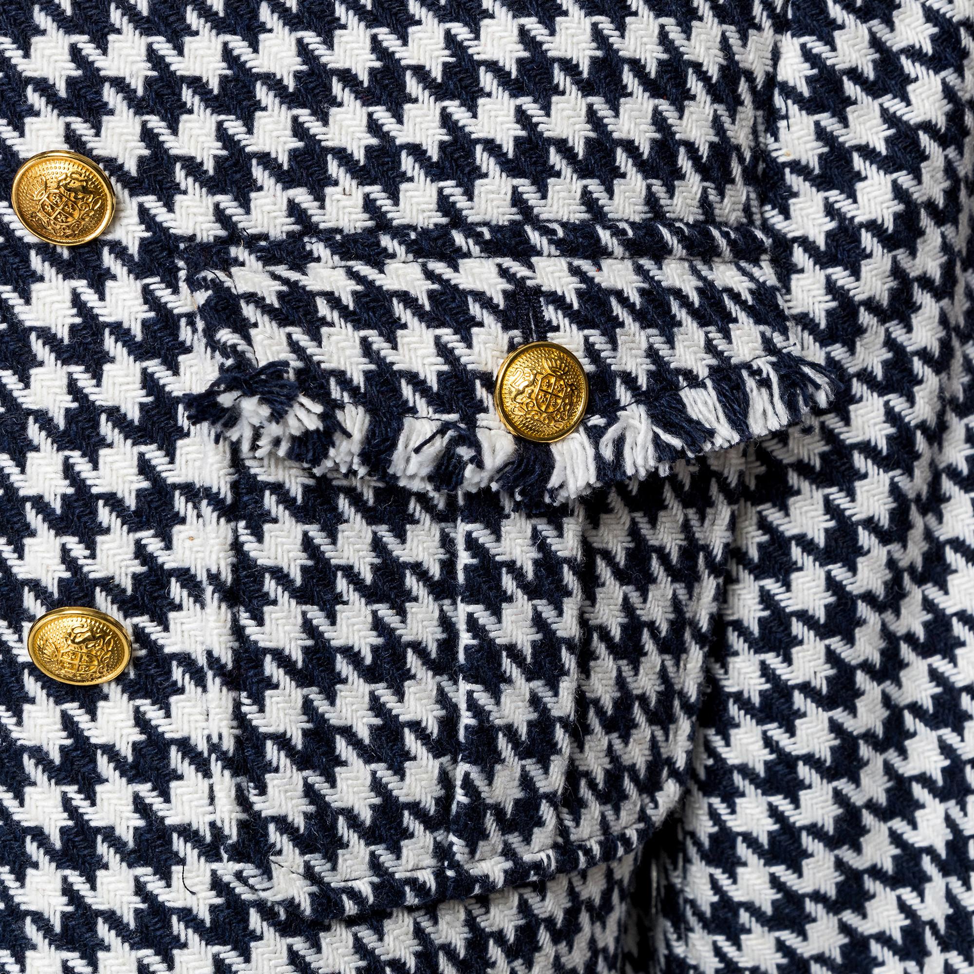 Manor Woman Veste Courte Pied-de-poule  