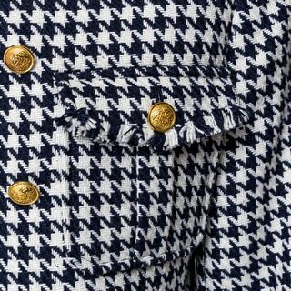 Manor Woman Veste Courte Pied-de-poule  