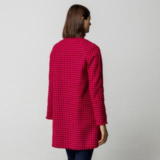 Manor Woman Cappotto Pied-de-poule con Bottoni  