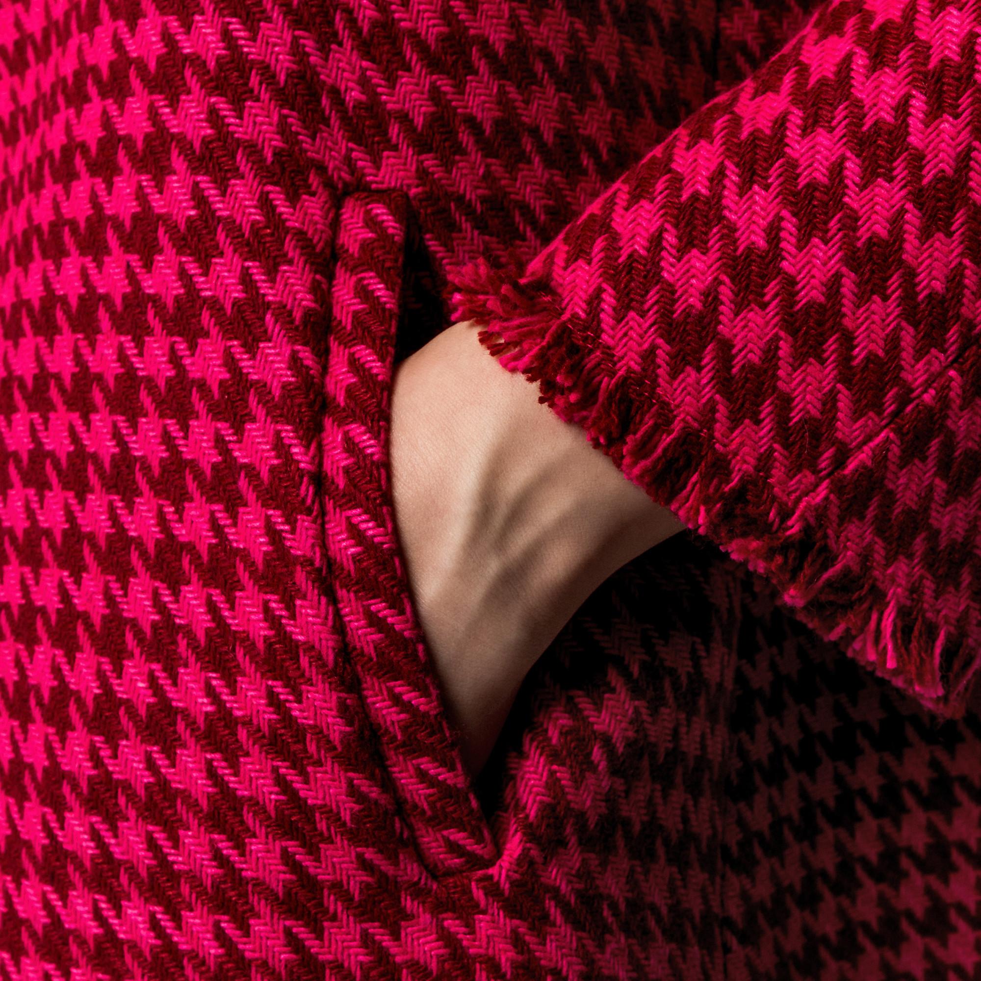 Manor Woman Cappotto Pied-de-poule con Bottoni  