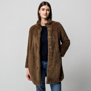 Manor Woman Cappotto Teddy Relaxed Fit  
