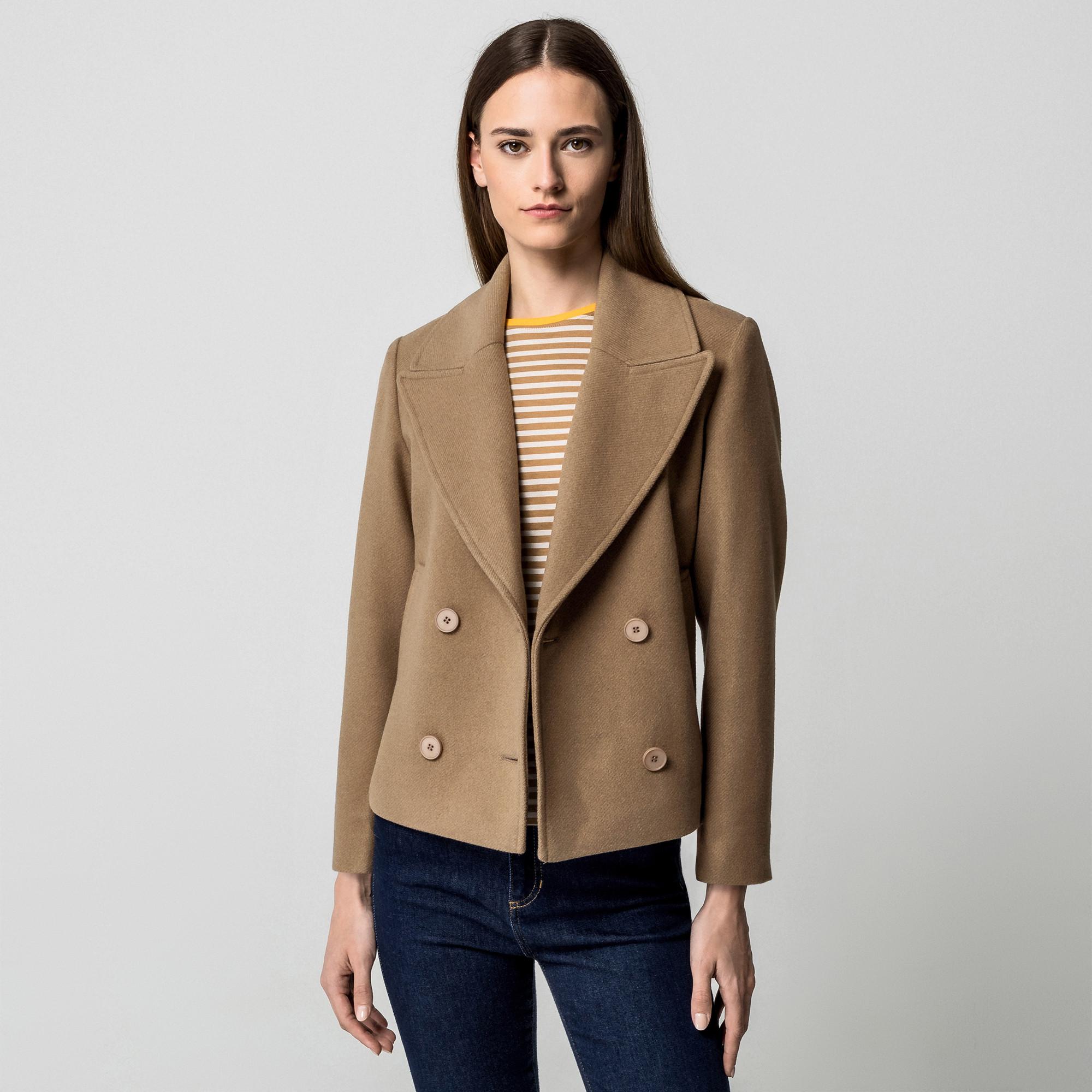 Manor Woman Zweireihige Jacke mit Reverskragen  