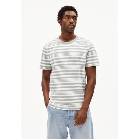 ARMEDANGELS Maarkos Bold Stripes T-Shirt Maniche Corte  
