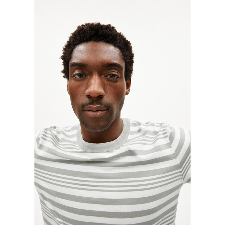 ARMEDANGELS Maarkos Bold Stripes T-Shirt Manches Courtes  