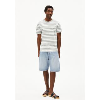 ARMEDANGELS Maarkos Bold Stripes T-Shirt Maniche Corte  