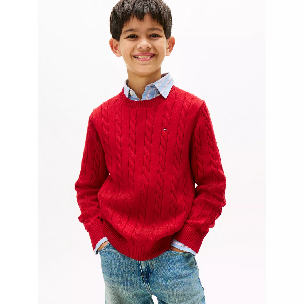 Tommy Hilfiger - Pullover, 12A, Rot