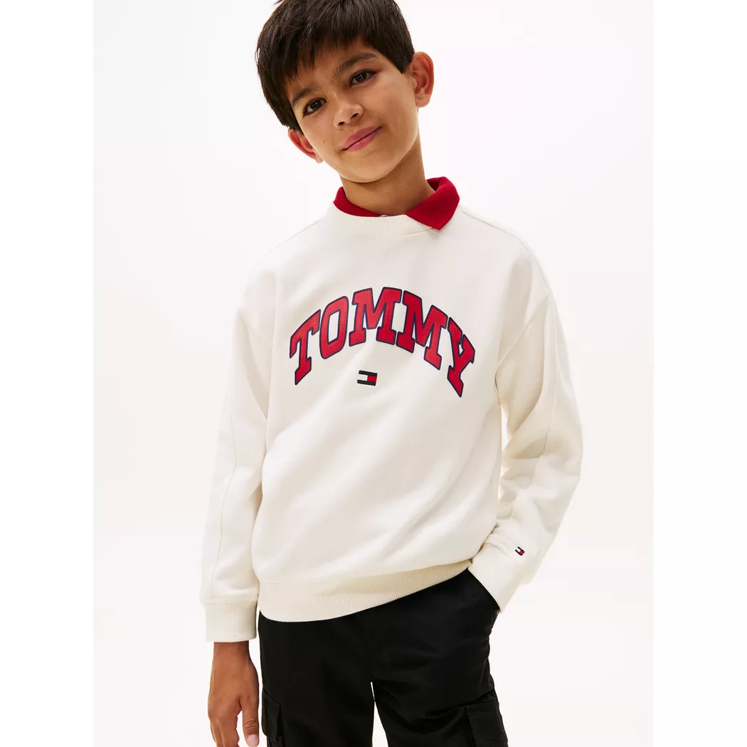 Tommy Hilfiger Sweatshirt White Size 10A 2