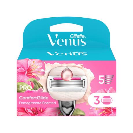 Gillette Venus  Lames de rechange Pro ComfortGlide parfumées à la grenade 