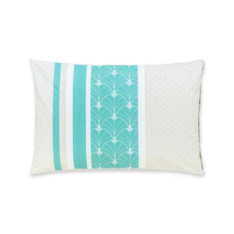 Manor Hulko Gemusterter Color Block Kissenbezug  