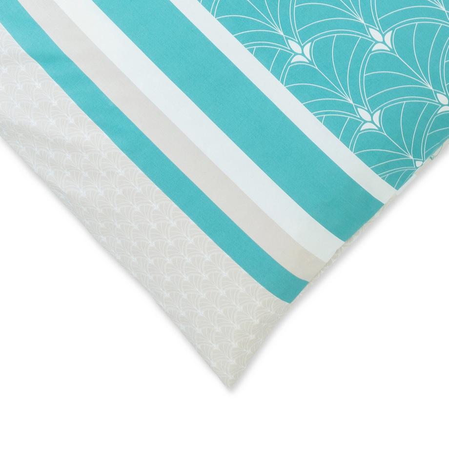 Manor Hulko Gemusterter Color Block Kissenbezug  