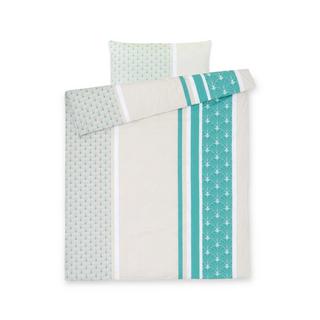 Manor Hulko Gemusterter Color Block Kissenbezug  