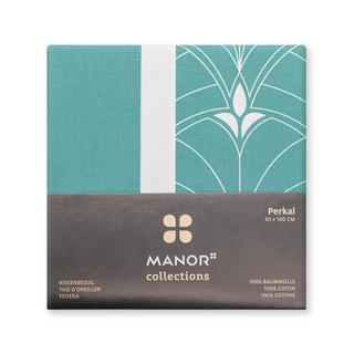 Manor Hulko Gemusterter Color Block Kissenbezug  