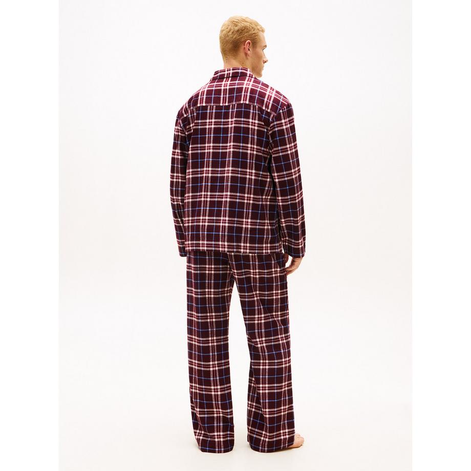 TOMMY HILFIGER Pigiama Set Relaxed Flanella Plaid  