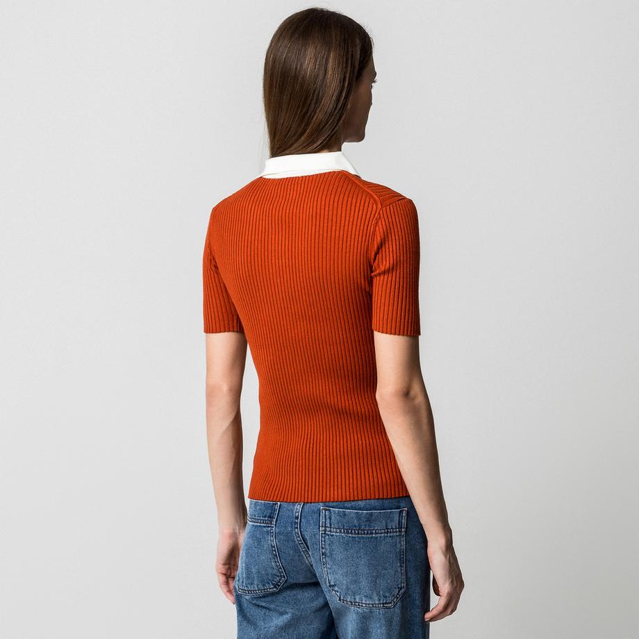 Manor Woman Kurzarm Polo Shirt  