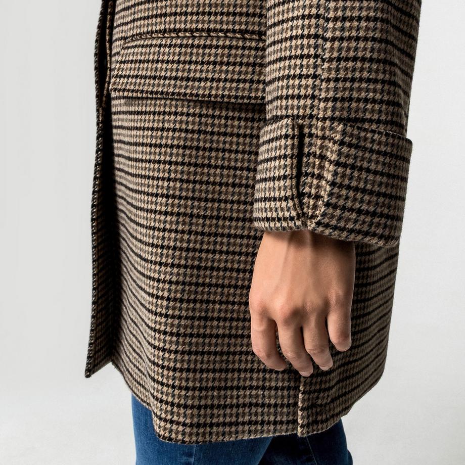 Manor Woman Cappotto Pied-de-poule  