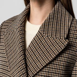 Manor Woman Veste Croisée Pied-de-poule  