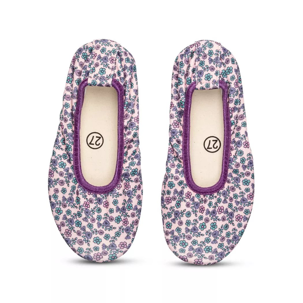 Manor Kids - Geräteturnschuhe, Geräteturnschuhe mit Blumenmuster, 30, Multicolor