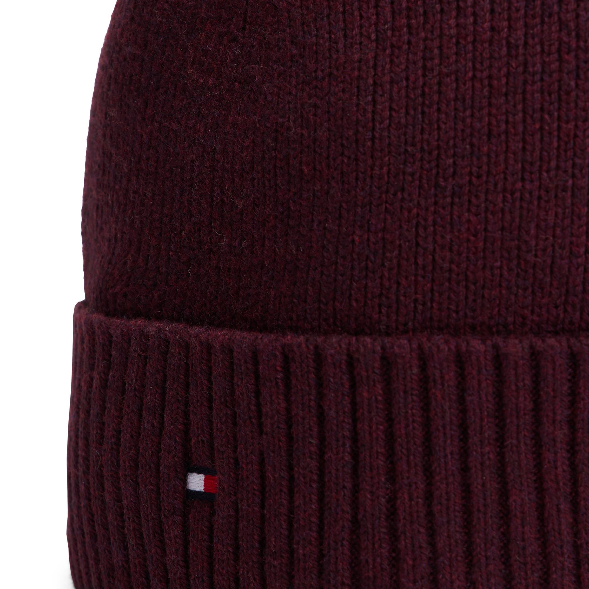 TOMMY HILFIGER TH Flag Pima Cotton Beanie  