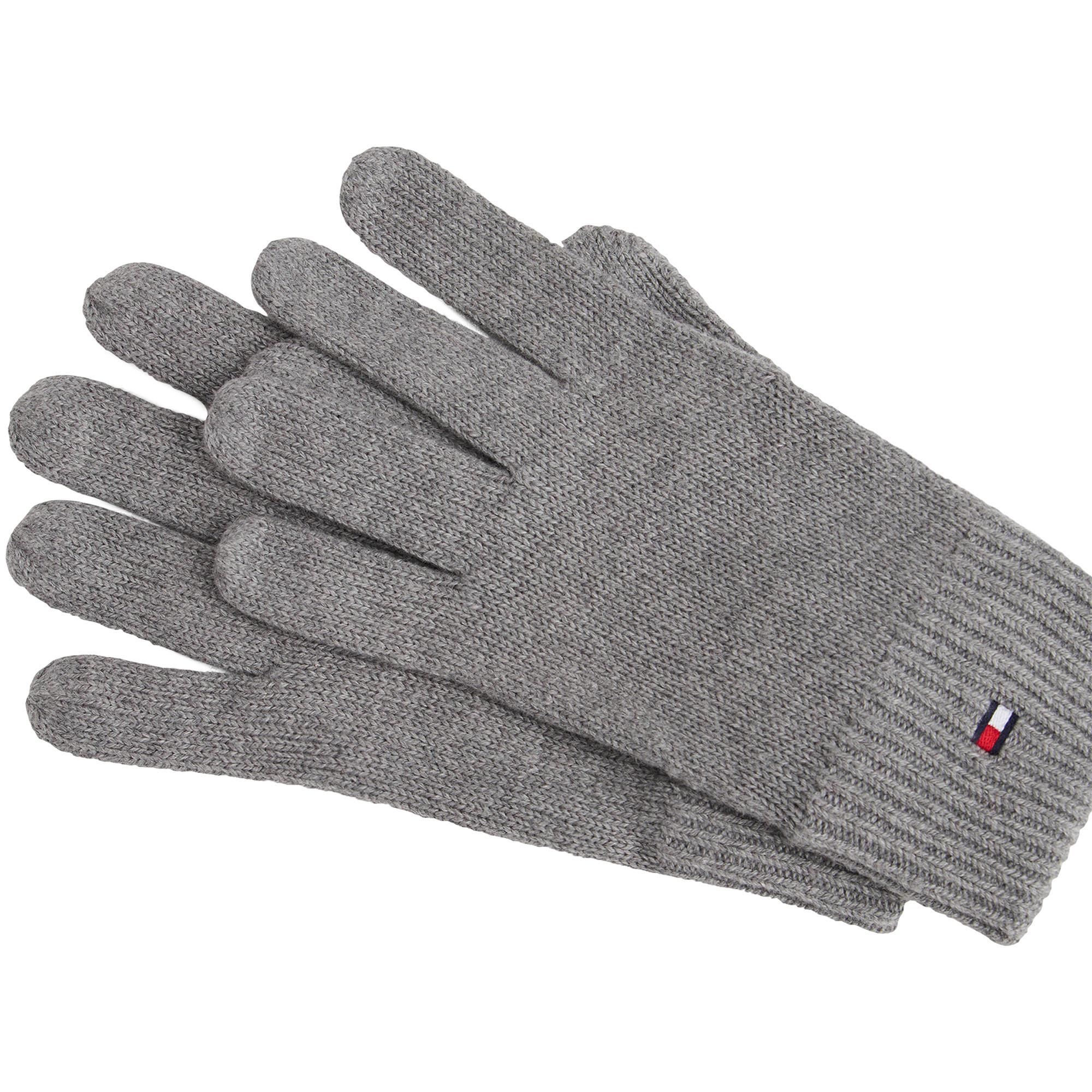 TOMMY HILFIGER Essentials Flag Guanti Lavorati a Maglia  