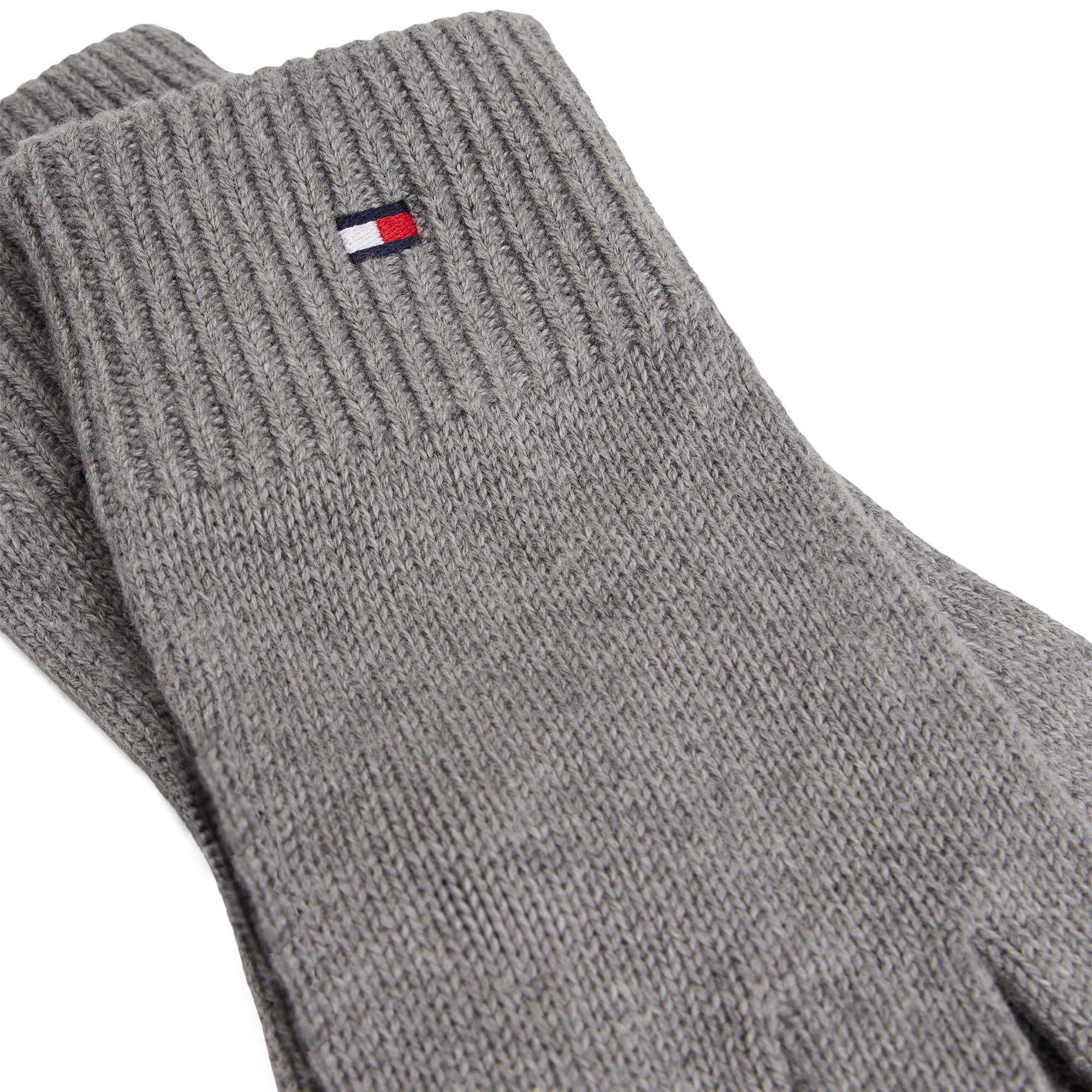 TOMMY HILFIGER Essentials Flag Guanti Lavorati a Maglia  