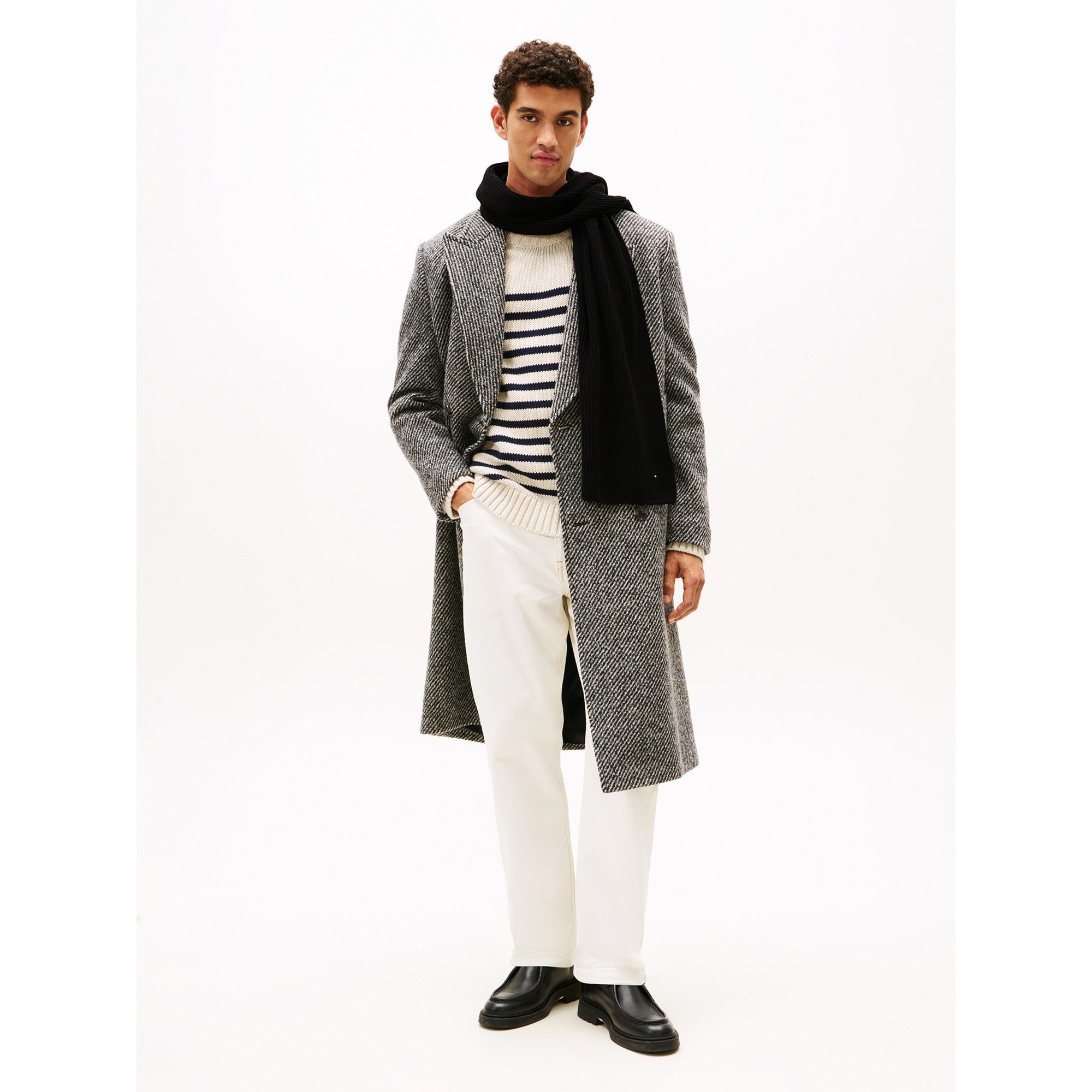 TOMMY HILFIGER TH Flag Pima Cotton Cashmere Sciarpa  