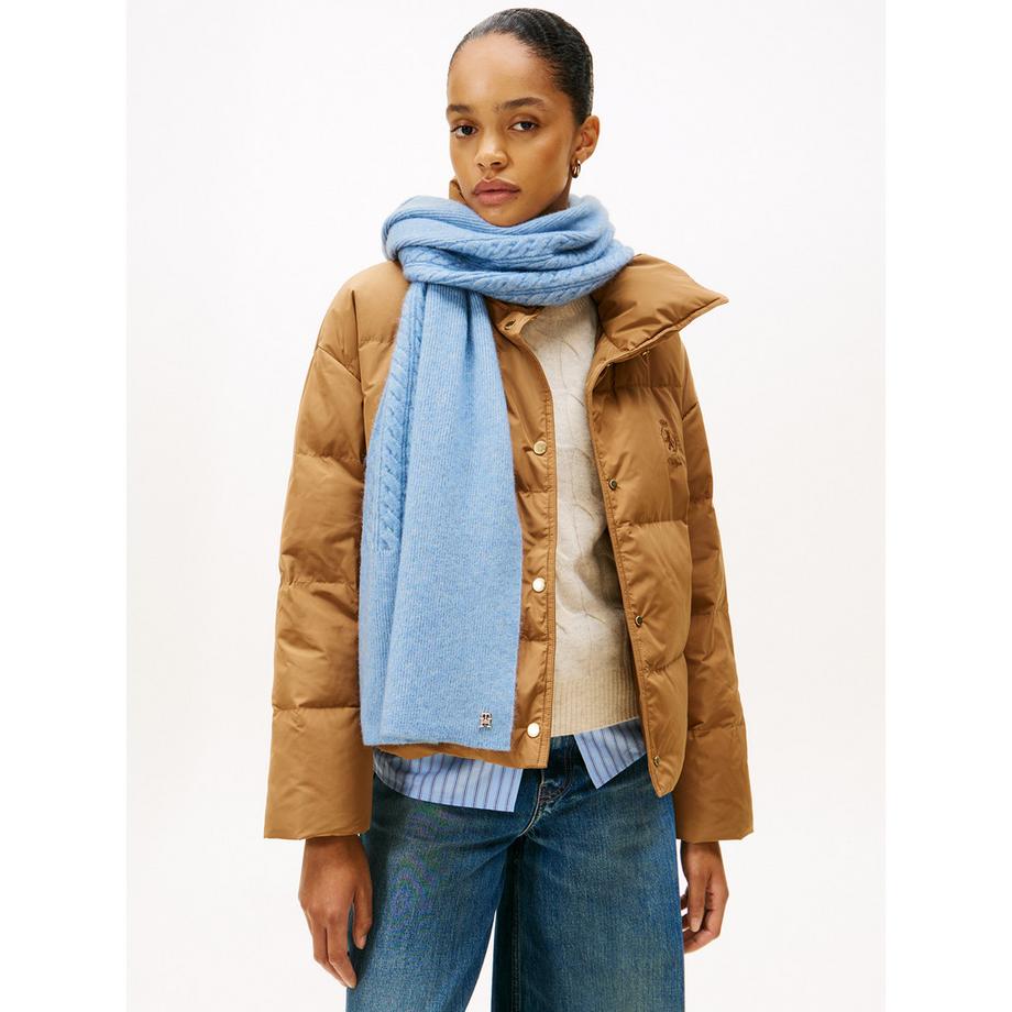 TOMMY HILFIGER Zopfmuster Schal  