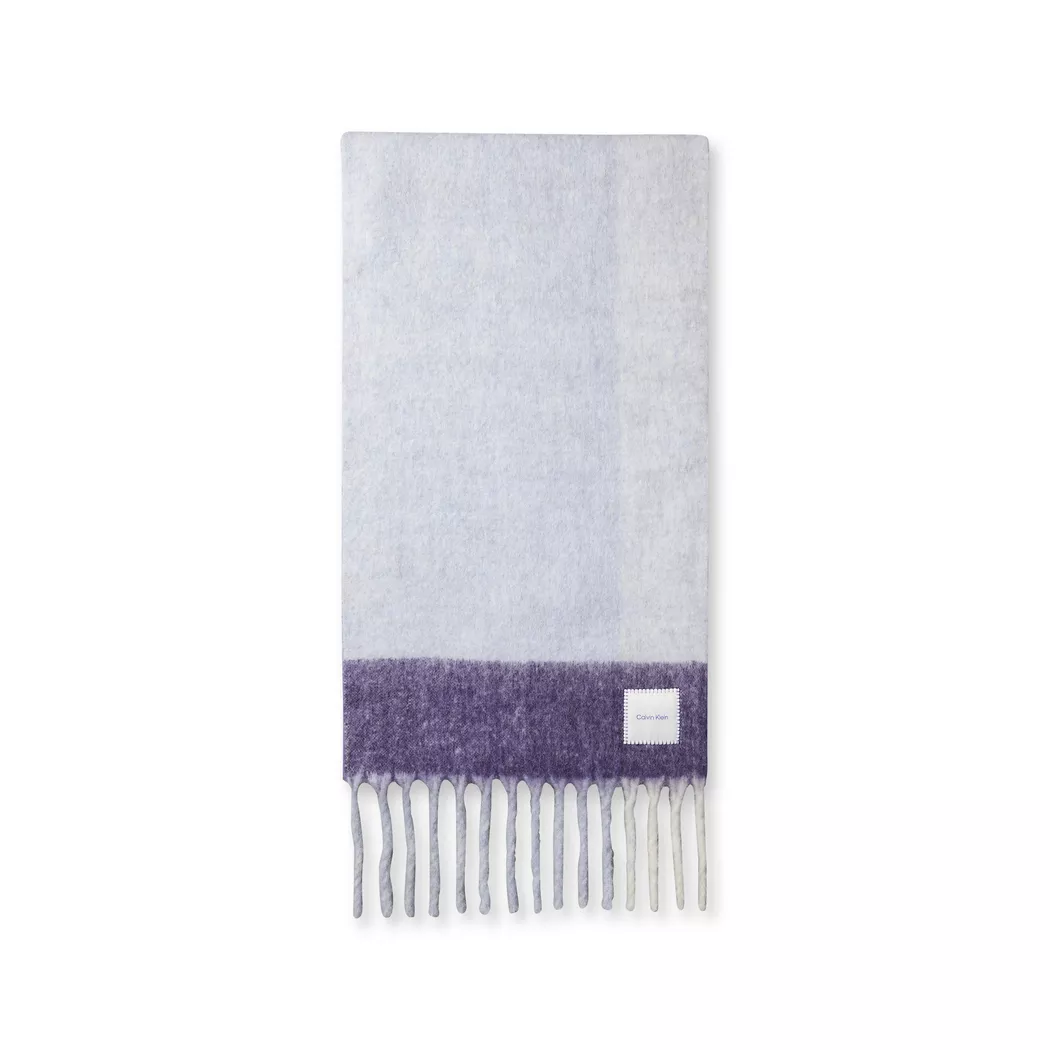 Calvin Klein - Schal, für Damen, Blau, Größe ONESIZE