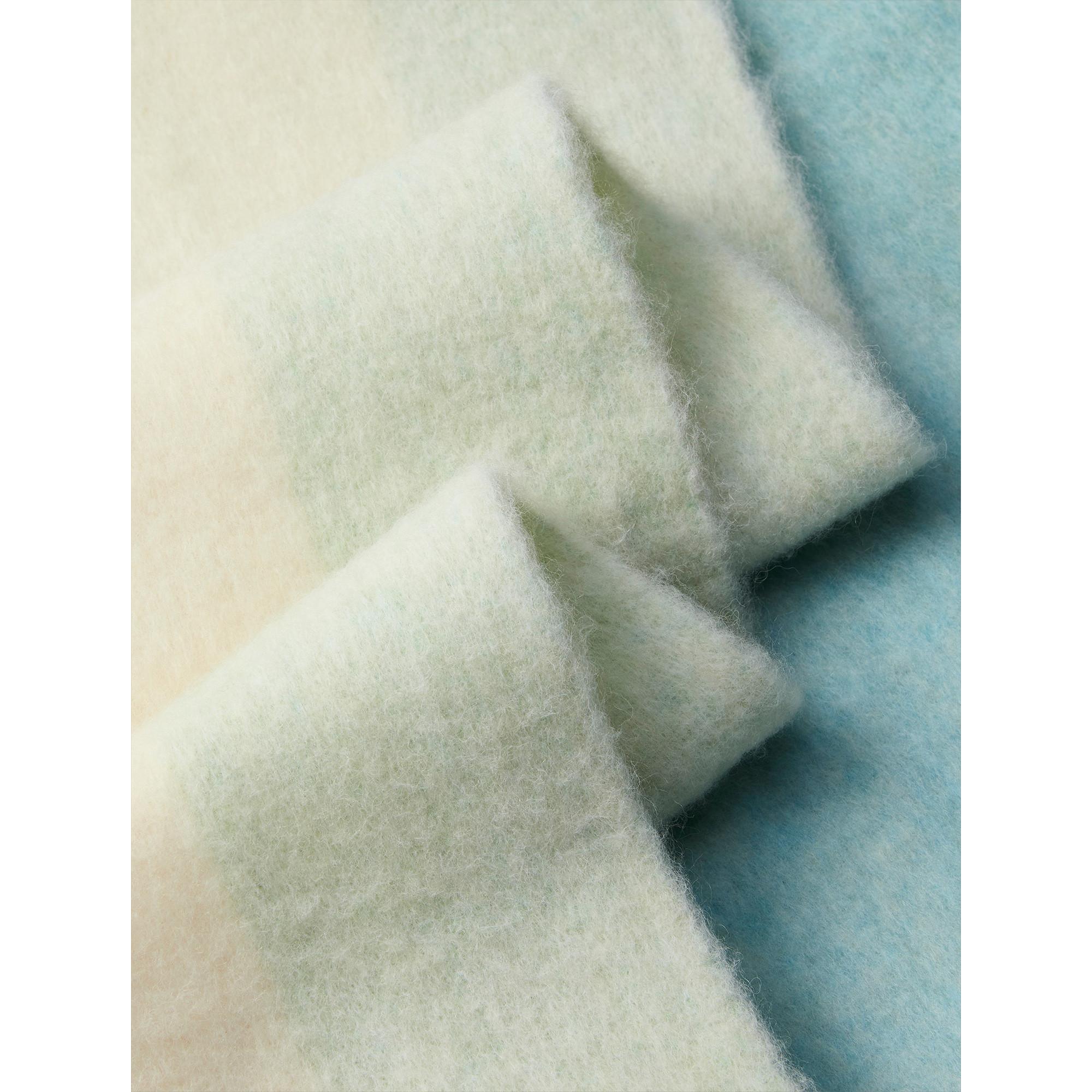 Calvin Klein Sciarpa a Quadri Color Block con Frange  