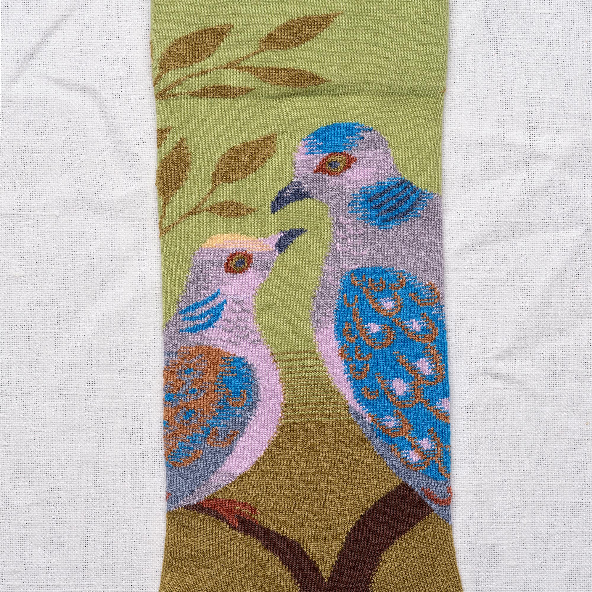 Bonne Maison Tourterelle Chaussettes Motif Oiseau  