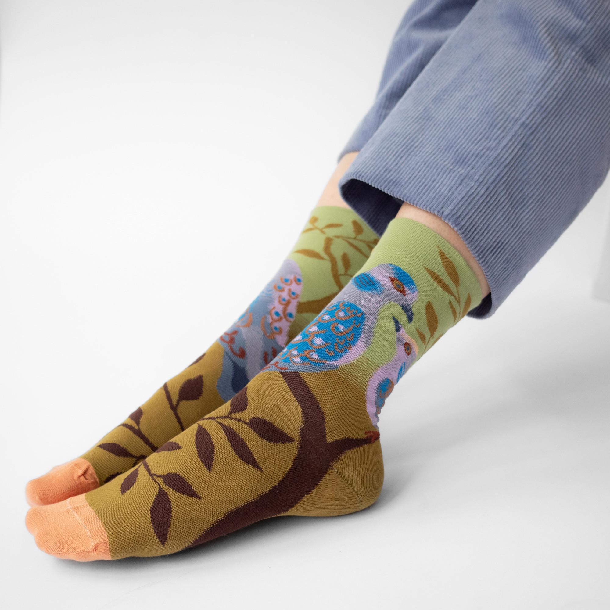 Bonne Maison Tourterelle Chaussettes Motif Oiseau  