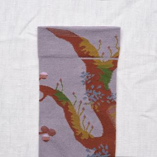 Bonne Maison Arbre Dark Brown Sprinkled Calze  