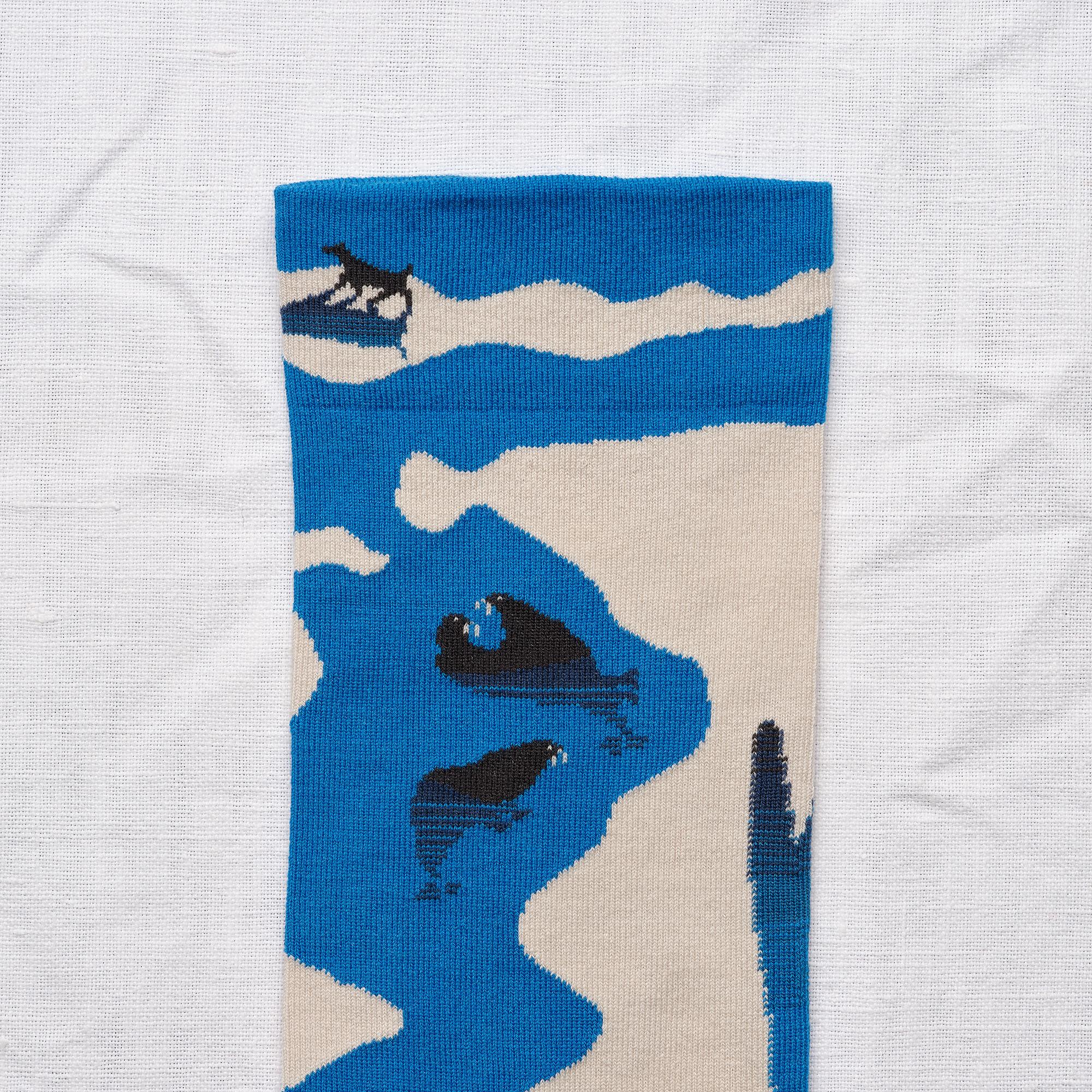 Bonne Maison Banquise Light Grey Ice Pack Chaussettes  