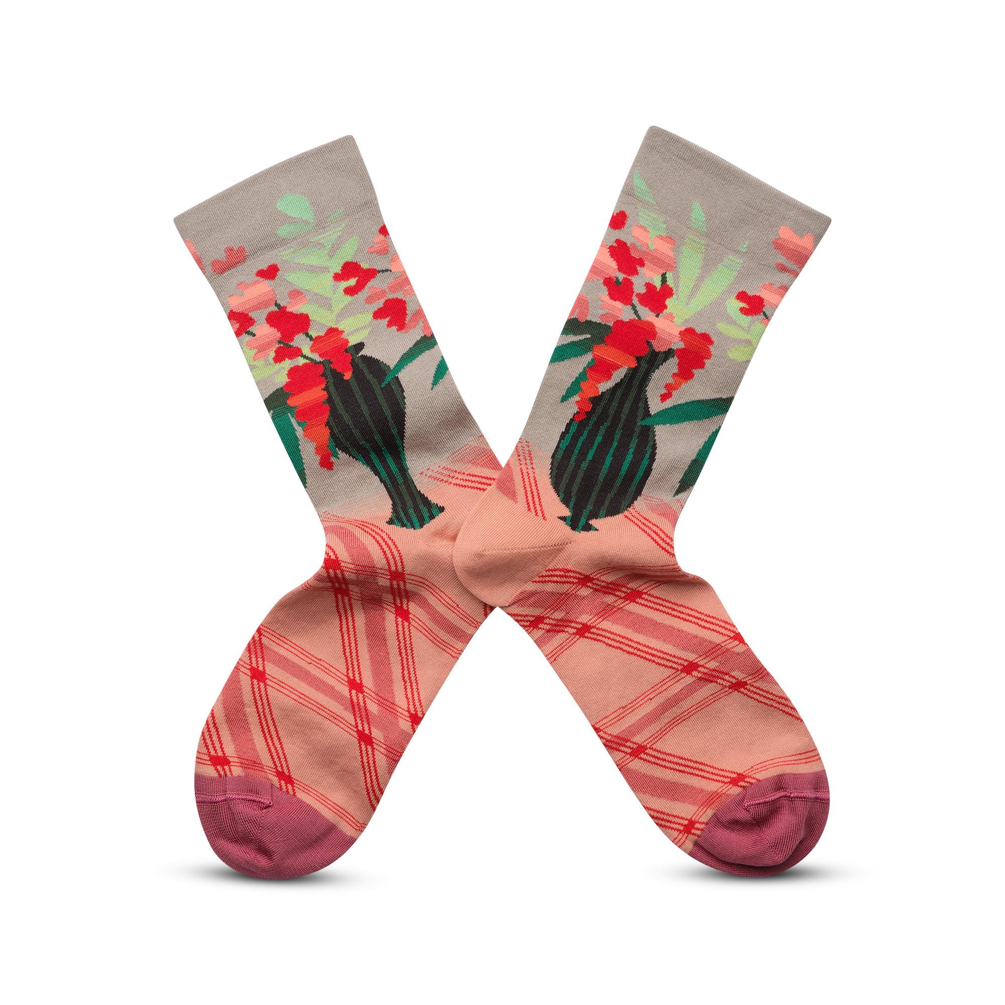 Bonne Maison Vase Elephant Chaussettes Mi-Mollet  