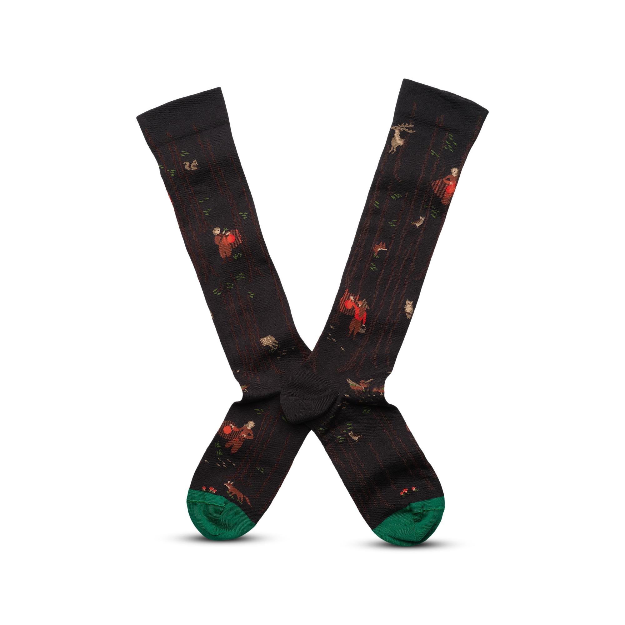 Bonne Maison Calze al ginocchio Nuit  