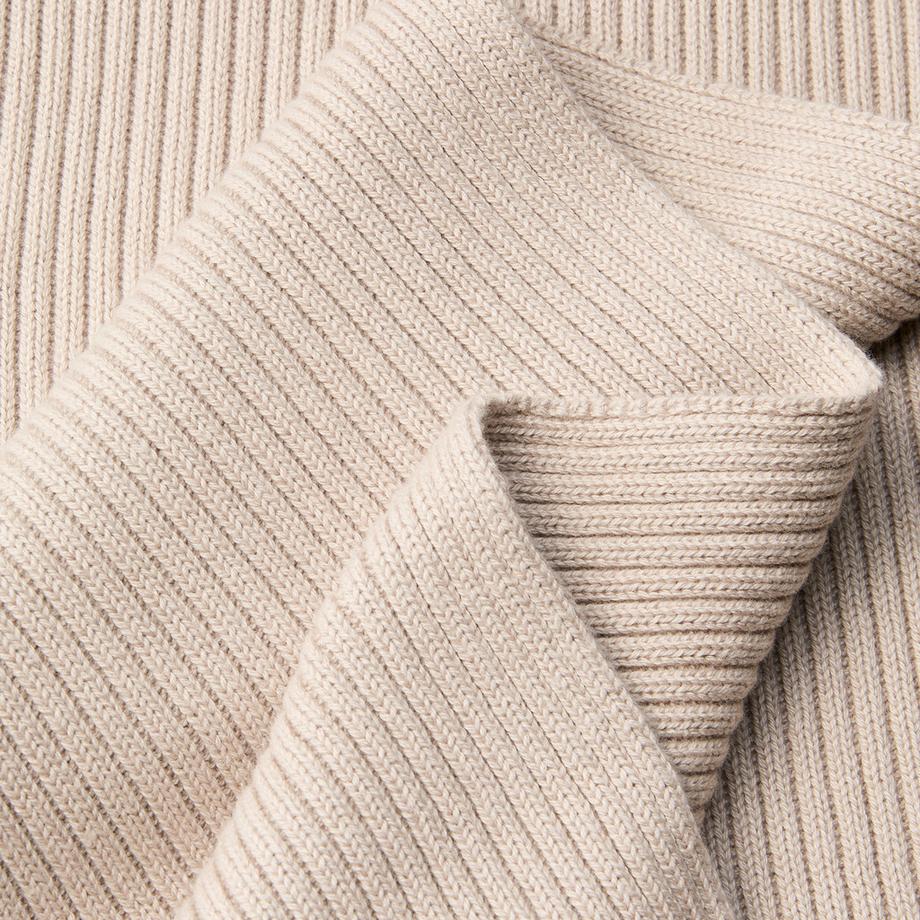 Calvin Klein Patch Chunky Rib Cotton Schal  